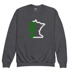 Kids MN Tree crewneck sweatshirt