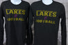Lakes & Purple Football  - Long Sleeve (S, M & L)