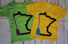 MN Paddle Toddler T-Shirts
